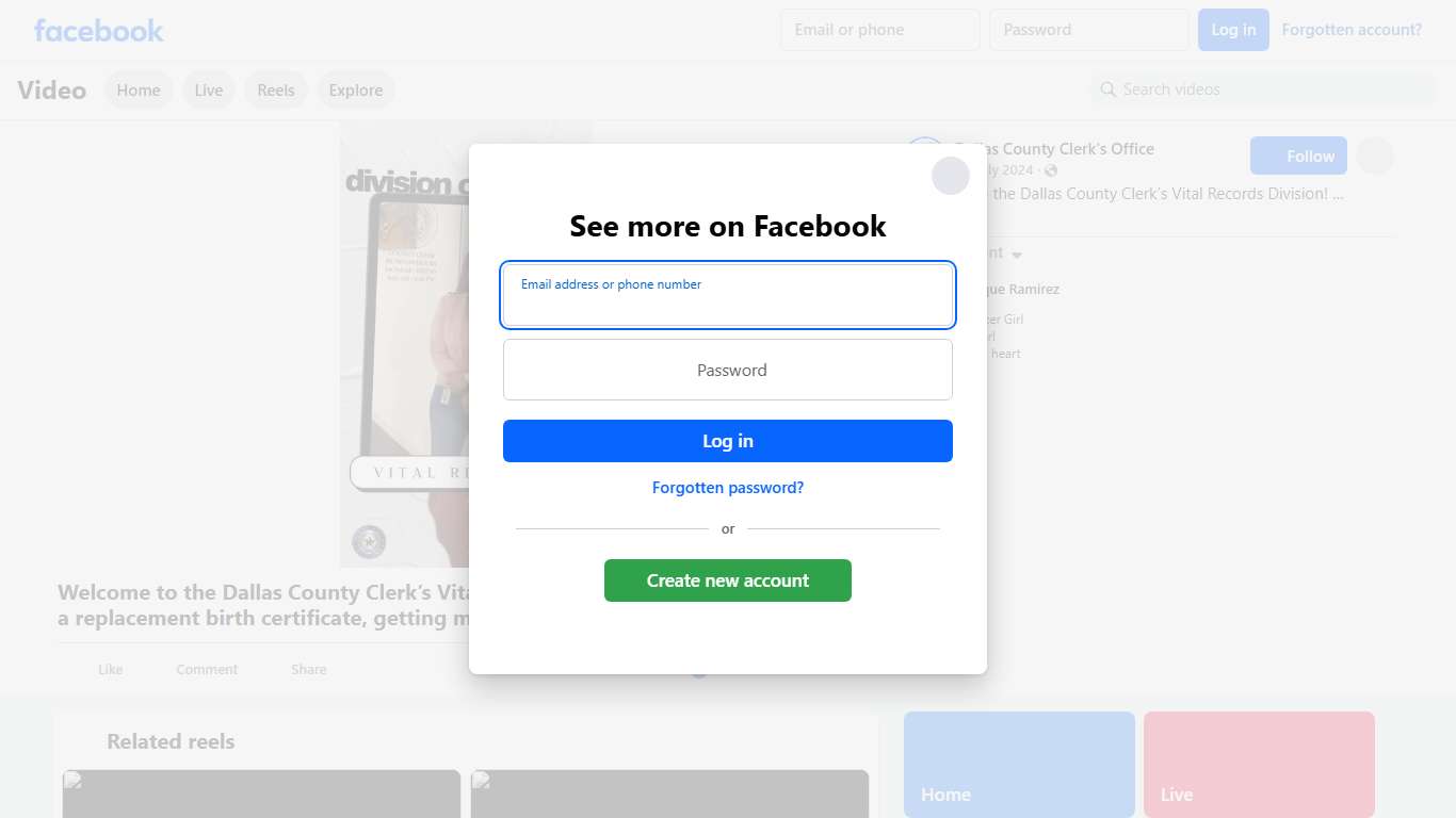 Welcome to the Dallas County Clerk’s Vital Records Division! If you need a replacement birth certificate, getting married, or need a death certificate, visit us in the Dallas County Records Building located in the heart of downtown Dallas at 500 Elm St. 2nd Floor, Vital Records Division. You can also give us a call at (214) 653-7099 or send your requests to cc-inquiry@dallascounty.org #vitalrecords #divisionoverview #countyclerk | Dallas County Clerk's Office | Facebook